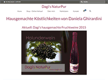 Tablet Screenshot of daghi.ch